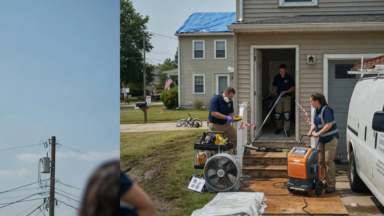 Water Damage Repair in Carbondale, PA near me